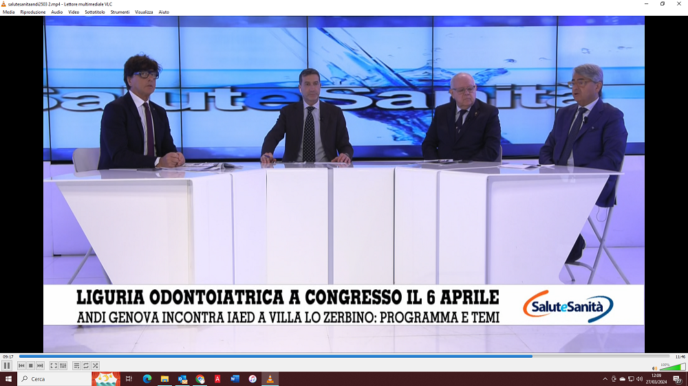 Si avvicina il Congresso “Liguria Odontoiatrica” di sabato 6 aprile 2024. Intervista a Telenord.